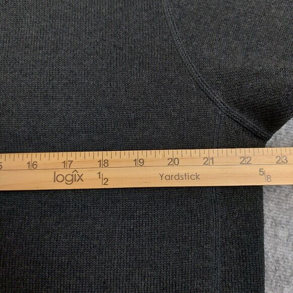 Patagonia Better Sweater Mens Large Black 1/4 Zip Fleece Pullover Embroidered - Picture 6 of 9